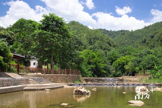 水美村大力推进红军驿道提升，将红色资源与生态资源相结合。南方日报记者 刘明心 摄&nbsp;