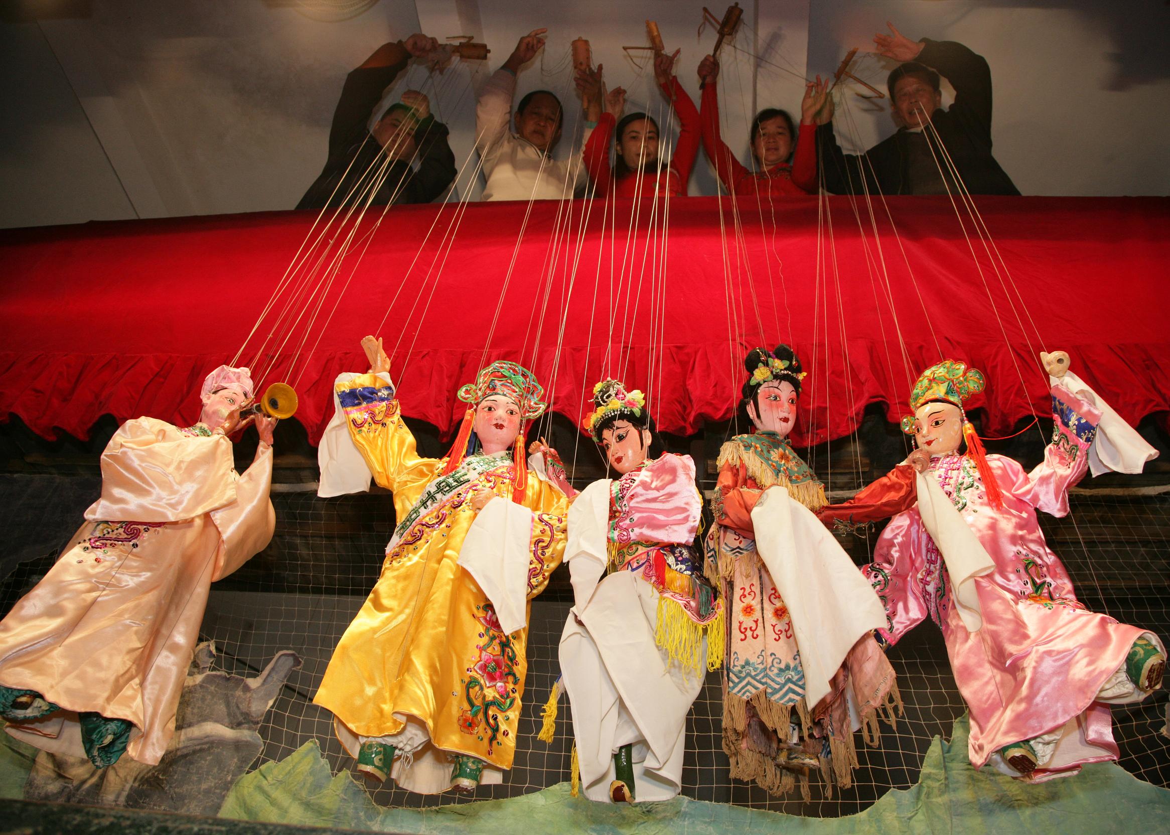 梅县提线木偶戏